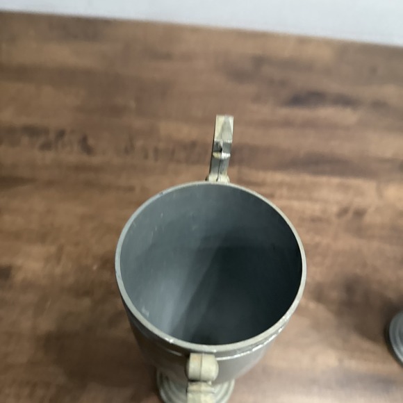 Vintage Art Deco Dodge Inc Metal Spelter Pewter Loving Cup Trophy Z16 Z17 - Picture 12 of 15